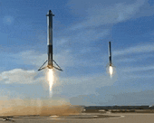 Die Falcon 9 von Space X
